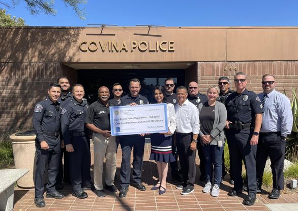 Assemblywoman Rubio Secures $100,000 for the Covina Police Department
