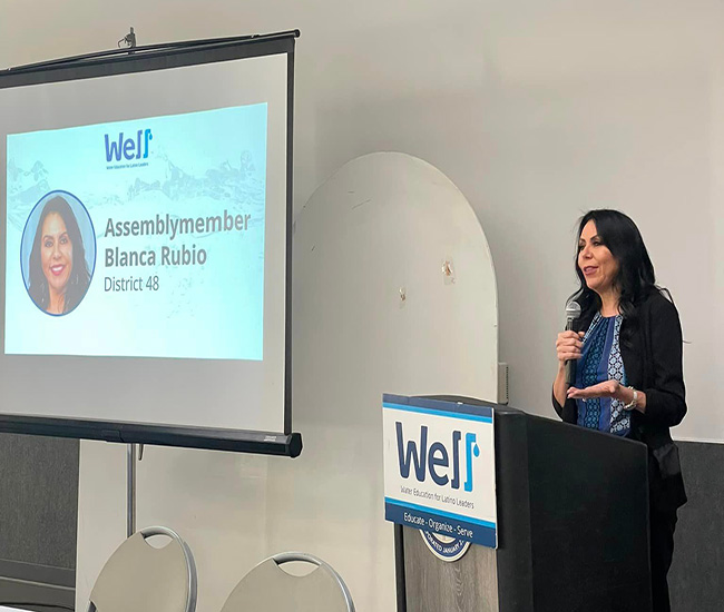 Assemblywoman Rubio Co-Hosts the WELL Untapped Fellowship Water Workshop 