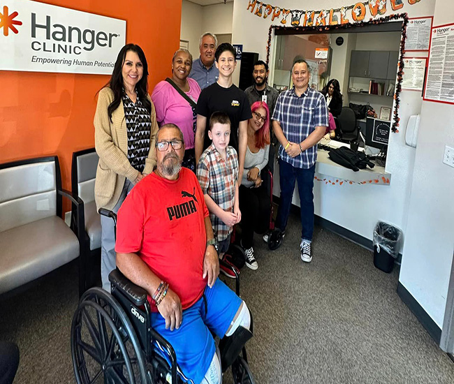 Visiting the Hanger Clinic in the City of Covina