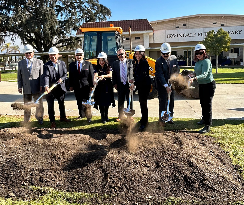 Groundbreaking of Irwindale Library