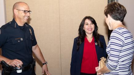 Asm. Rubio with constituent